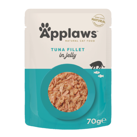 أبلاوز أظرف طعام رطب للقطط - تونا فيليه في الجيلي 70غ